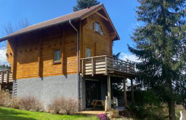 Chalet bois au calme, en lisière de forêt, balcons, sentiers balades Gérardmer & Alsace "Chalet Mon beau sapin" - Foto 7