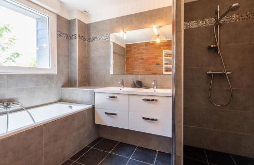 Superbe maison avec piscine et jacuzzi dans les dunes - Foto 10