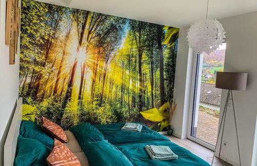 Modernes Doppelzimmer Friedewald Rhönblick - Foto 1
