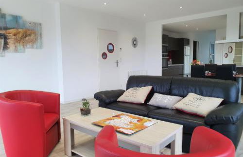 500m de la mer, maison moderne avec jardin pour 4 - Foto 7