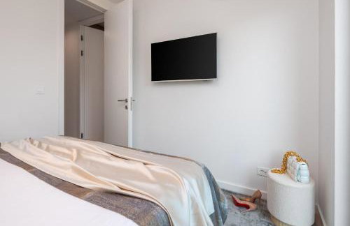 New LUXURY apartment with sea view and PRIVATE heated pool, 50m from the beach - Foto 39