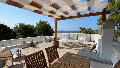 Pinetamare Azur - Panoramic Rooftop villa apartment Porto Selvaggio - Foto 1, sunbed