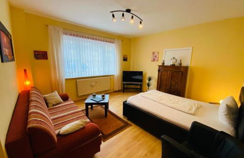 Single-Apartment bis 2 Personen, 27qm in Schleusingen, WLAN, Parkplatz - Foto 5