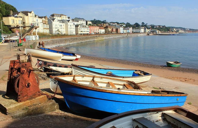 Family 4-bed Apartment in Dawlish With Sea View - Foto 32