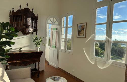 Charmante PETITE MAISON avec vue panoramique, en centre historique, proche d'Avignon, ancienne, rénovée, climatisée, terrasse, parking public gratuit - Foto 15