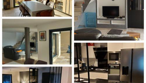 Provence, Uzès, villa climatisée 8 pers avec piscine privée - Foto 3