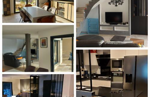 Provence, Uzès, villa climatisée 8 pers avec piscine privée - Photo 3