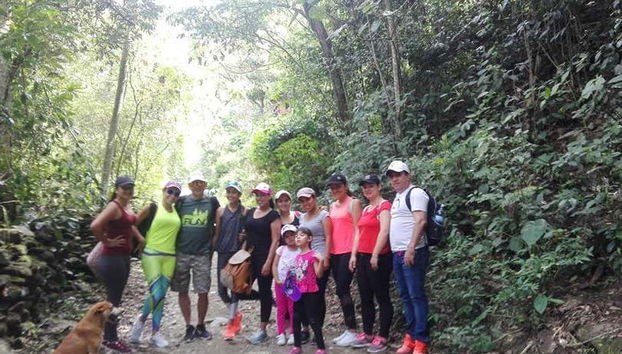 Excursion à la cascade du Secret