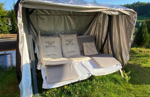 2 Zi Ferienwohnung mit schöner Aussicht und mit Balkon bis zu 5 Personen in Loßburg, Schwarzwald - Foto 16