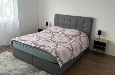 Vaste appartement avec parking gratuit, borne dispo et espace de travail - Foto 14