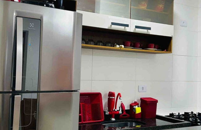 Lindo apto com piscina em Praia Grande - Foto 3