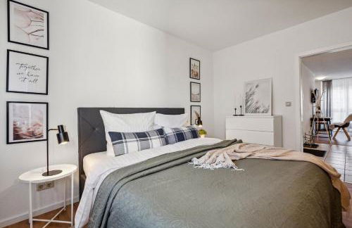 Gelbe Koffer - Family & Business 2 SZ Apartment in Neunkirchen - Self-Check-in - Balkon - Parkplatz - bis 5 Pers - Foto 13