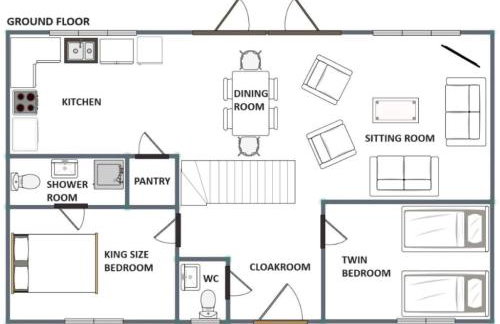 Contemporary Barn Harleston Norfolk - Photo 15