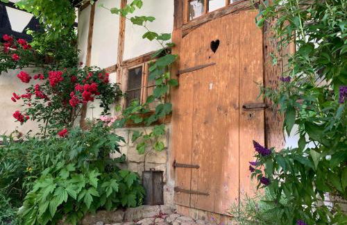 himmlischer Hof - Juwel von 1477 mit P, romantischer Innenhof, Kamin, Öko, Denkmal - Foto 71