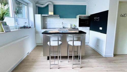 FeWo Studio 'Ein Bett im Kornfeld', Küche, 30qm, Souterrain - Foto 5