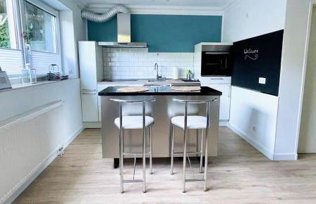 FeWo Studio 'Ein Bett im Kornfeld', Küche, 30qm, Souterrain - Foto 5