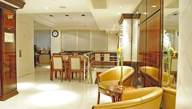 Sitzecke in der Lobby