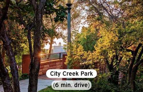 Unique SLC Getaway 2-Bed, 2-Bath with Fire Pit - Foto 29