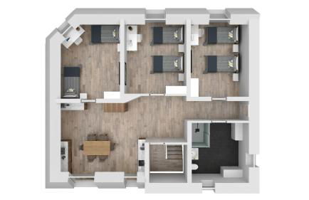 Luxury Saarbrücken Workers Rooms - Foto 6