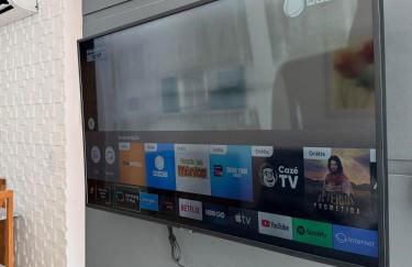 Apartamento na Praia das Toninhas em Ubatuba 350m da praia -2 quartos sendo 1 suite, piscina, varanda gourmet com churrasqueira, ar condicionado, cozinha completa, duas garagens - Foto 22