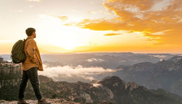 Admire sweeping panoramas