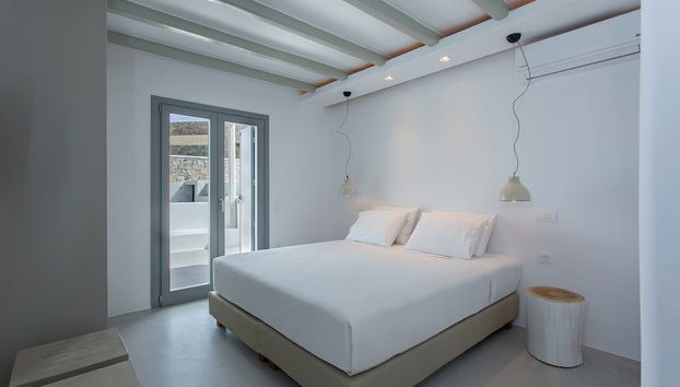 Villa Sapphire 6BR Hot Tub & Pool Ornos - Foto 2, Habitación