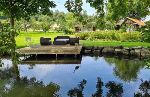 Ferienwohnung mit großzügiger Terrasse und Blick in die Natur - Foto 6