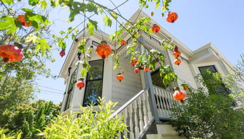 Garden Level Flat in 1885 Queen Anne Victorian Cottage in Alameda - Foto 3, Garden