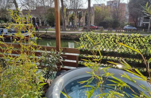Péniche de charme avec jacuzzi sur canal du midi - Foto 18