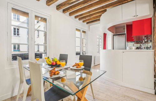 Heart of Paris & Pompidou - 1BR - Paris Vacation Rentals - Family only - Foto 2