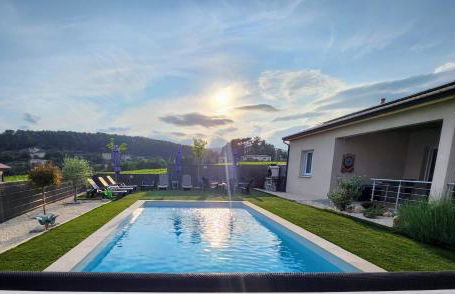 En Ardèche Villa de vacances l'Olympe climatisée avec sa piscine privée et chauffée - Foto 2