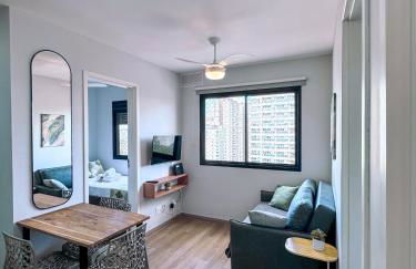 Apt 2 quartos - para 6 pessoas - a 300m do Metrô Barra Funda perto, do Allianz e 9 min do Anhembi, Pró Magno, PUC, Espaço Unimed - Foto 6