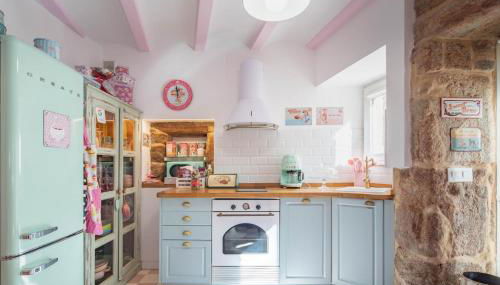 La Suite Años 50 La casa Barbie, bañera y chimenea de leña - Foto 4