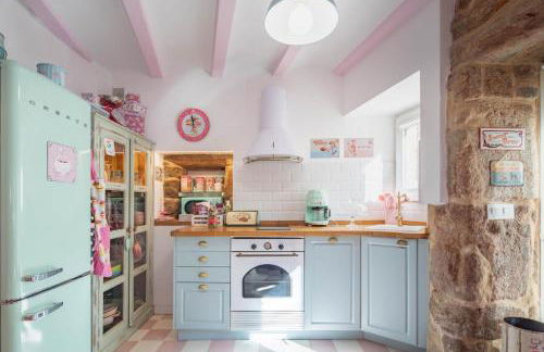 La Suite Años 50 La casa Barbie, bañera y chimenea de leña - Foto 4