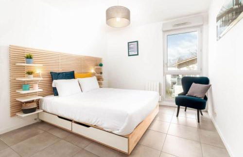 Daurade Apt familial 60 m avec parking Toulouse Croix-Daurade - Photo 1