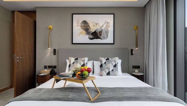 Maison Privee - Luxury Apt w/ Spectacular Burj Khalifa Views - Foto 5, Habitación