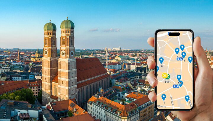 Búsqueda del tesoro autoguiada y rally urbano en Múnich - Foto 1, Rally de la ciudad de Munich - "La criatura - Aliento de muerte"