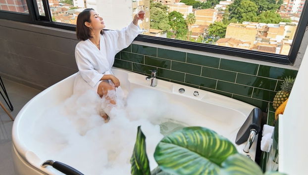 Luxurious Jacuzzi Aparta-suite Stadio Rosa Negra - Foto 4, Plano