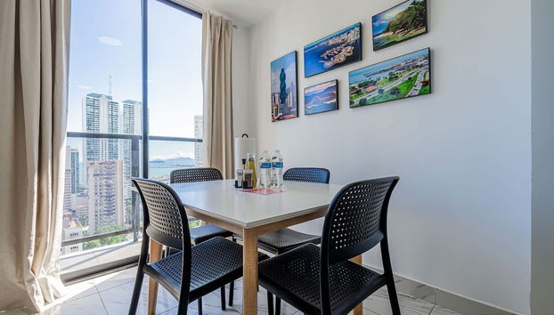 w Comfy 1BR w Great View in Calle 50 - Foto 3, Habitación