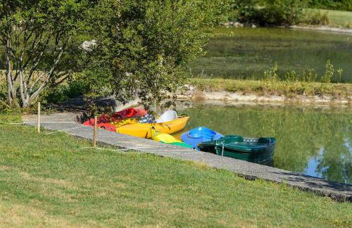 Chalet au milieu de la forêt avec lac à proximité - Foto 23