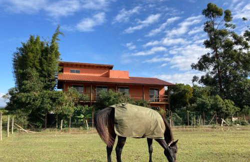 Barra de Ibiraquera, Lagoa Doce, Ibira Bamboo Lodge - Foto 15