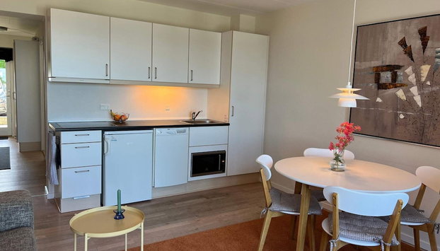 4 Person Holiday Home in Gudhjem - Foto 4, Cocina privada