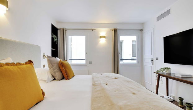 Superb Apartment With Ac-1br/2p-le Marais - Foto 3, Habitación