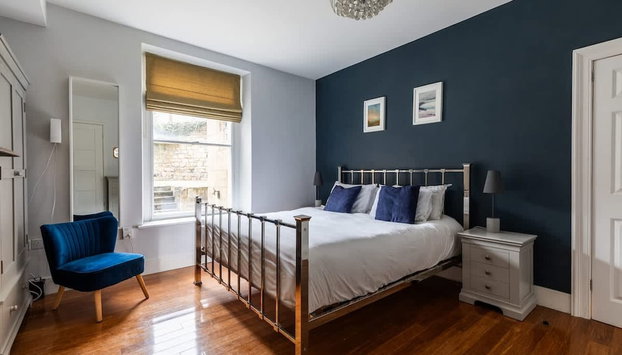 Elegant Georgian Flat in Historic Bath With Garden - Foto 4, Habitación