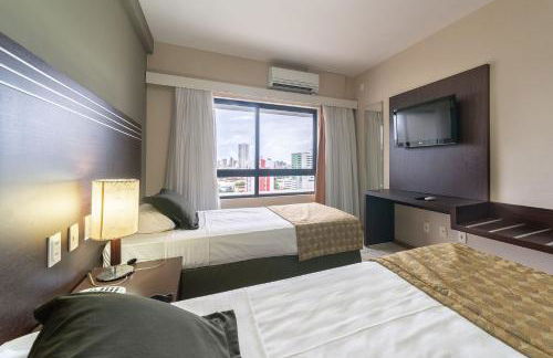 Flat na Ilha do Leite, Recife 1 quarto Metrópolis Localizado no coração do segundo Polo Médico do país OTH1205 - Foto 5