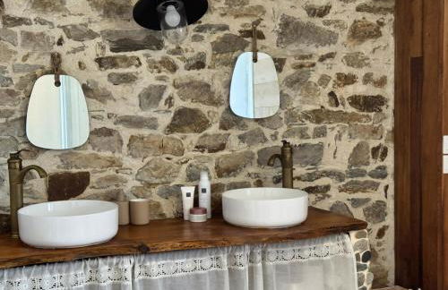 Les Galets - family house in the village of Guimaec 8p - Foto 5