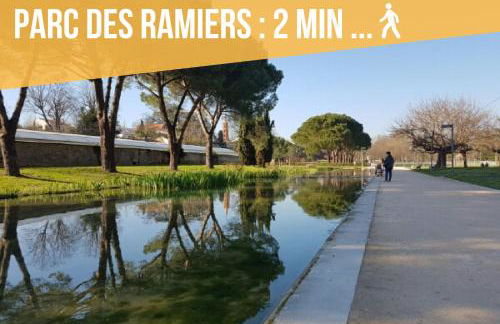 Maison Climatisée Coeur Historique Blagnac - Foto 36