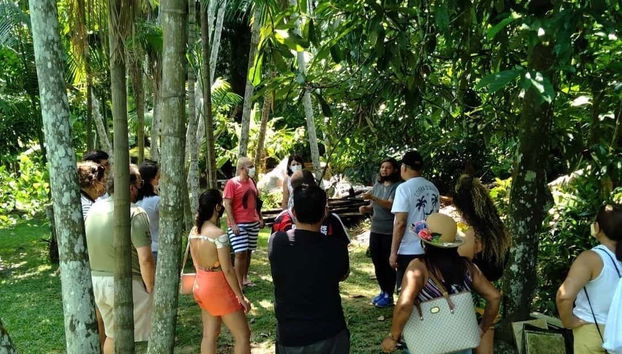 Parada para descubrir la naturaleza