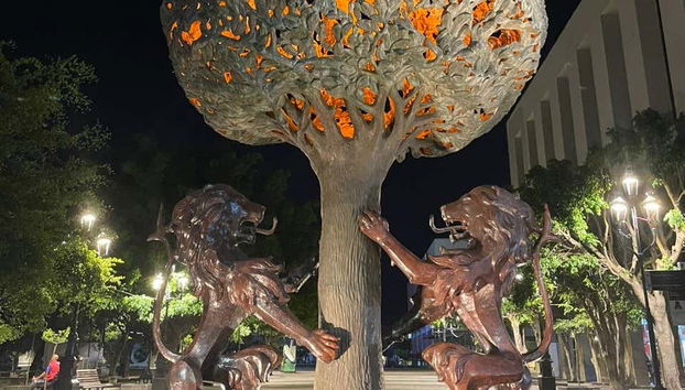 Monumento a los Leones en Guadalajara