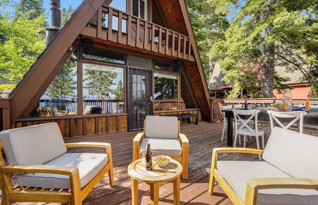 Horizon by Avantstay Stunning A-frame Cabin w/ Hot Tub, Billiards, Lake Views - Foto 4